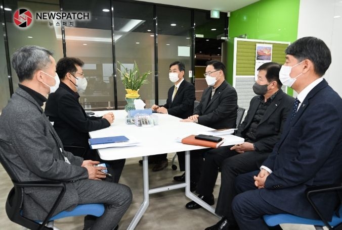 강수현 양주시장, 주요 현안 건의를 위해 경기도 북부청사 방문