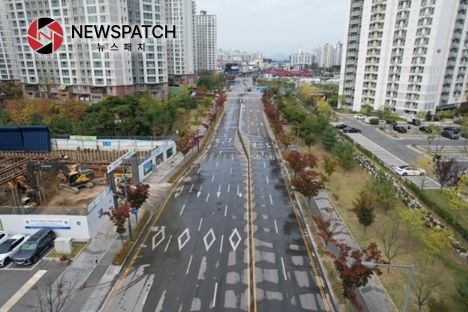 안성시, 친환경 클린앤쿨링로드로 본격 미세먼지 저감 및 폭염대응